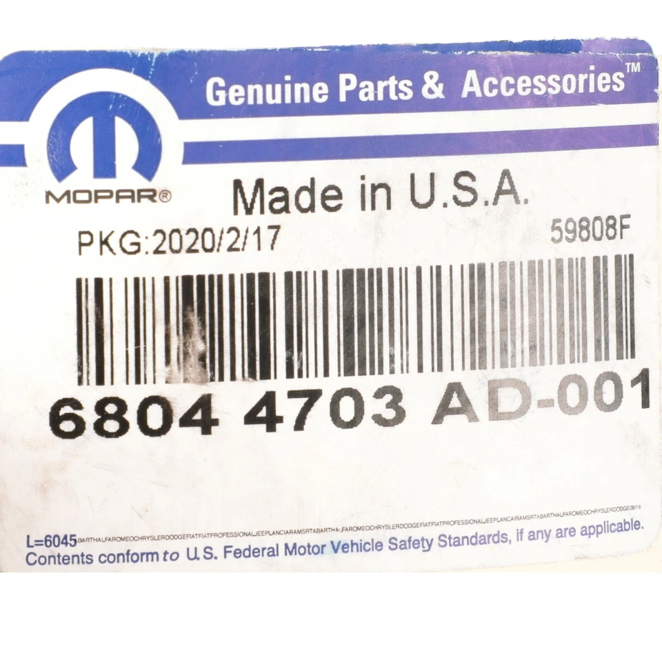Dodge Ram 1500 2002-2021 suspensión delantera nudillo izquierdo fabricante de equipos originales nuevo Mopar 68044703AD Foto 4 de 4