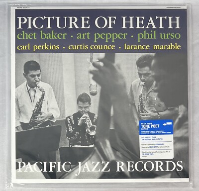 Chet Baker PICTURE OF HEATH 180g BLUE NOTE TONE POET Black Vinyl, New, Sealed