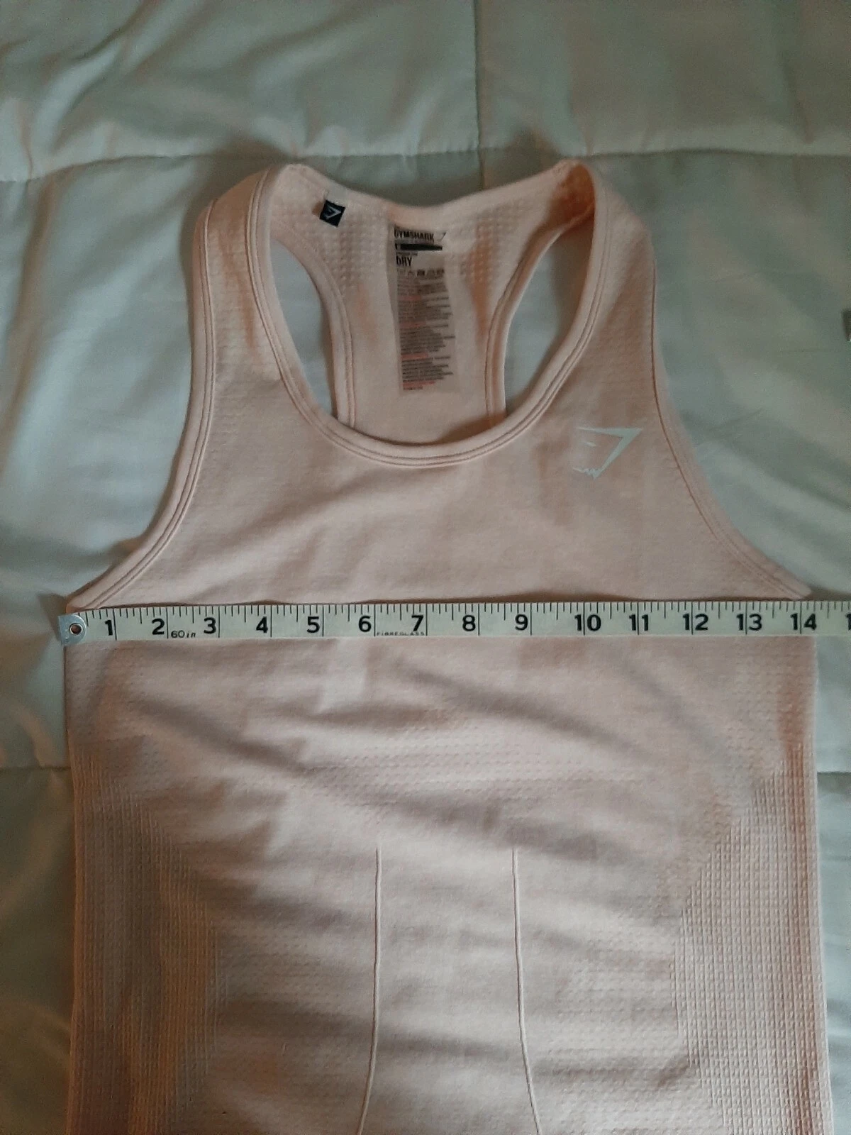 gymshark racerback dry moisture management tank-top