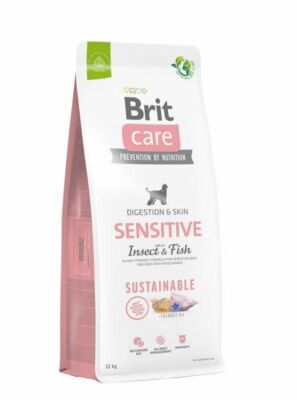 BRIT Care Sustainable Sensitive für adulte Hunde mit Insekten und Fisch 12kg