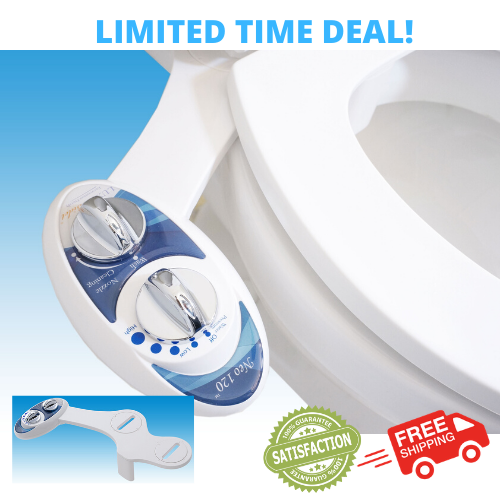 Clean & Clear Rear End Bidet Butt Wash Washer Adjustable Fresh Water