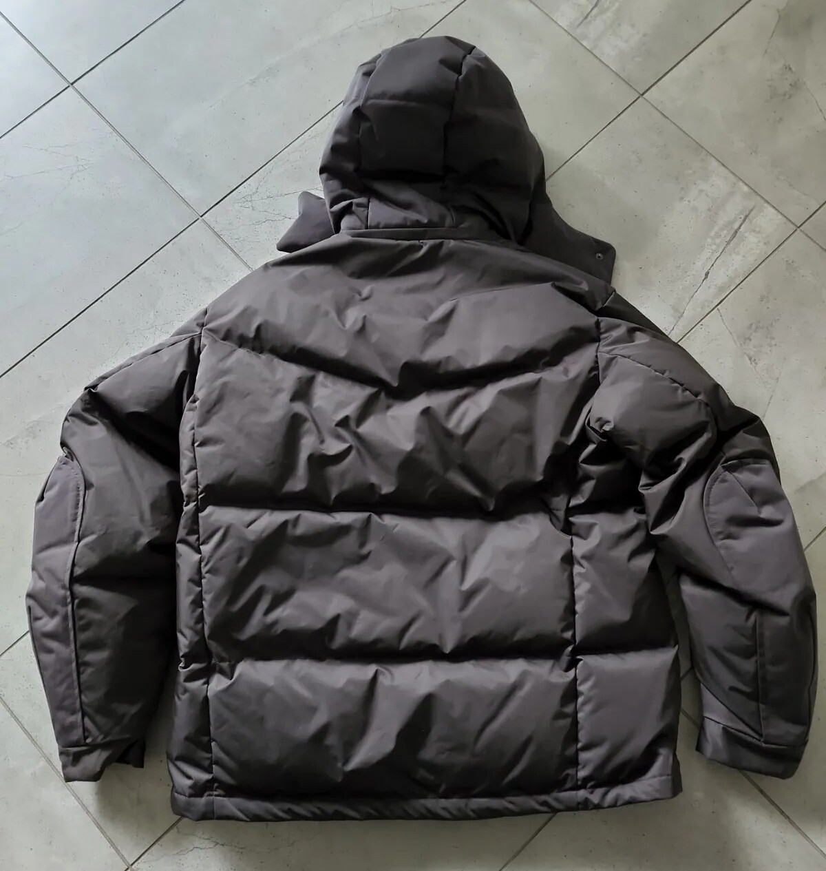 Uniqlo +J oversized down parka M blouson olive green grey Jacket U Jil Sander image 7