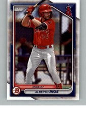 2024 Bowman Alberto Rios BP-98 Prospects Los Angeles Angels