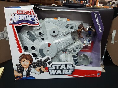 Star Wars Galactic Heroes MILLENNIUM Falcon *new in damaged Box*