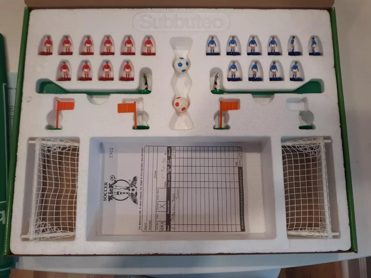 Vintage Subbuteo Table Soccer Game Club Edition NEVER USED