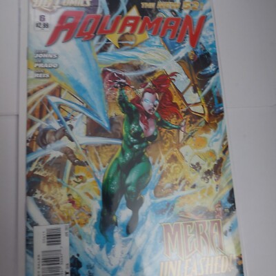 DC Comics Aquaman 6 Mera Unleashed The New 52 Johns Prado Reis April ...