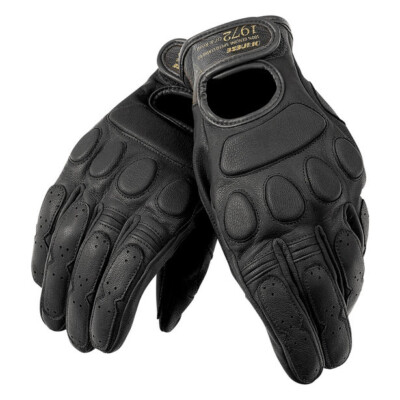 Dainese Blackjack Black Motorcycle Leather Gloves Size L | eBay
