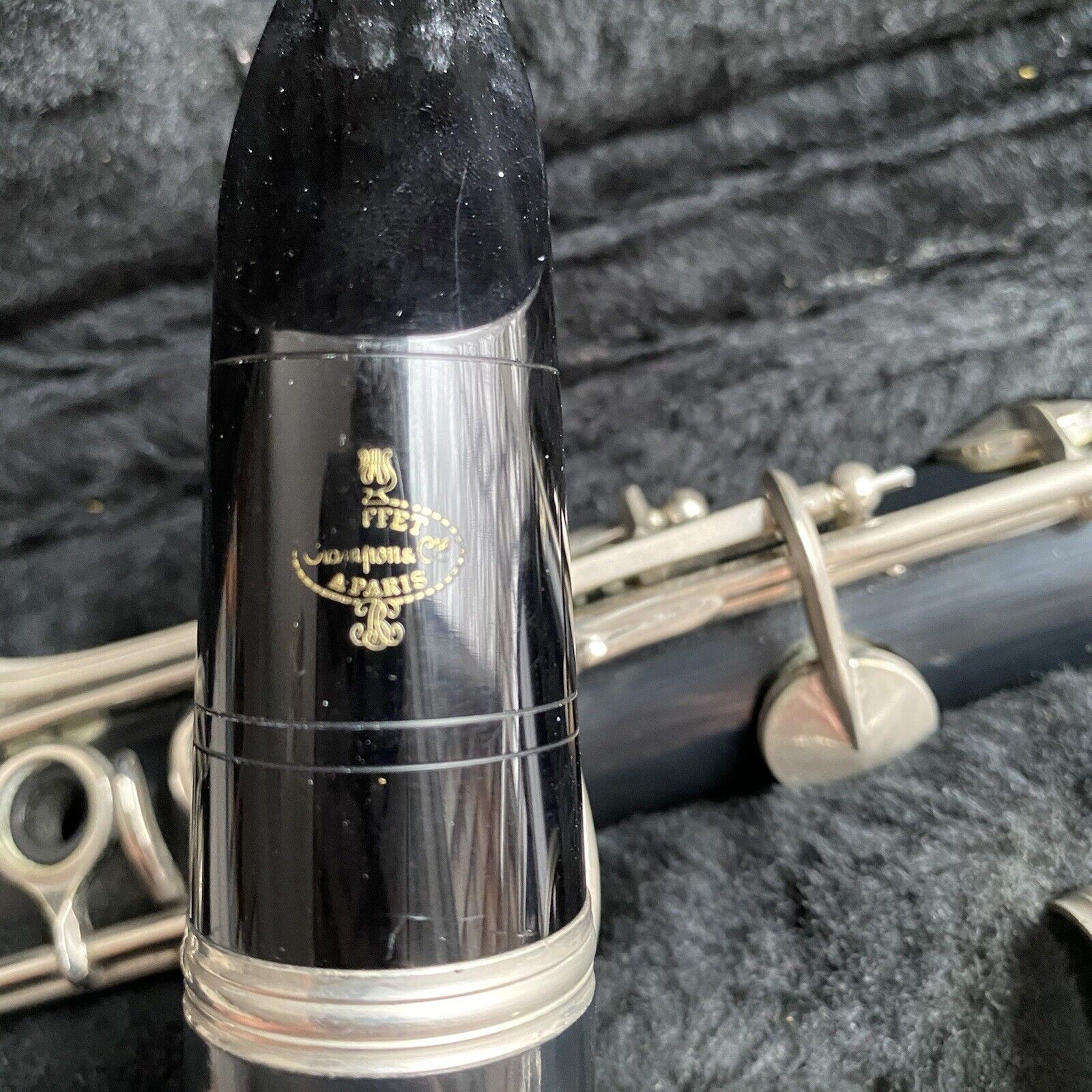 Vintage LeBlanc Vito Buffet Crampon Paris Clarinet W/ Case Measures Length 26” De aandelenmarkt is populair