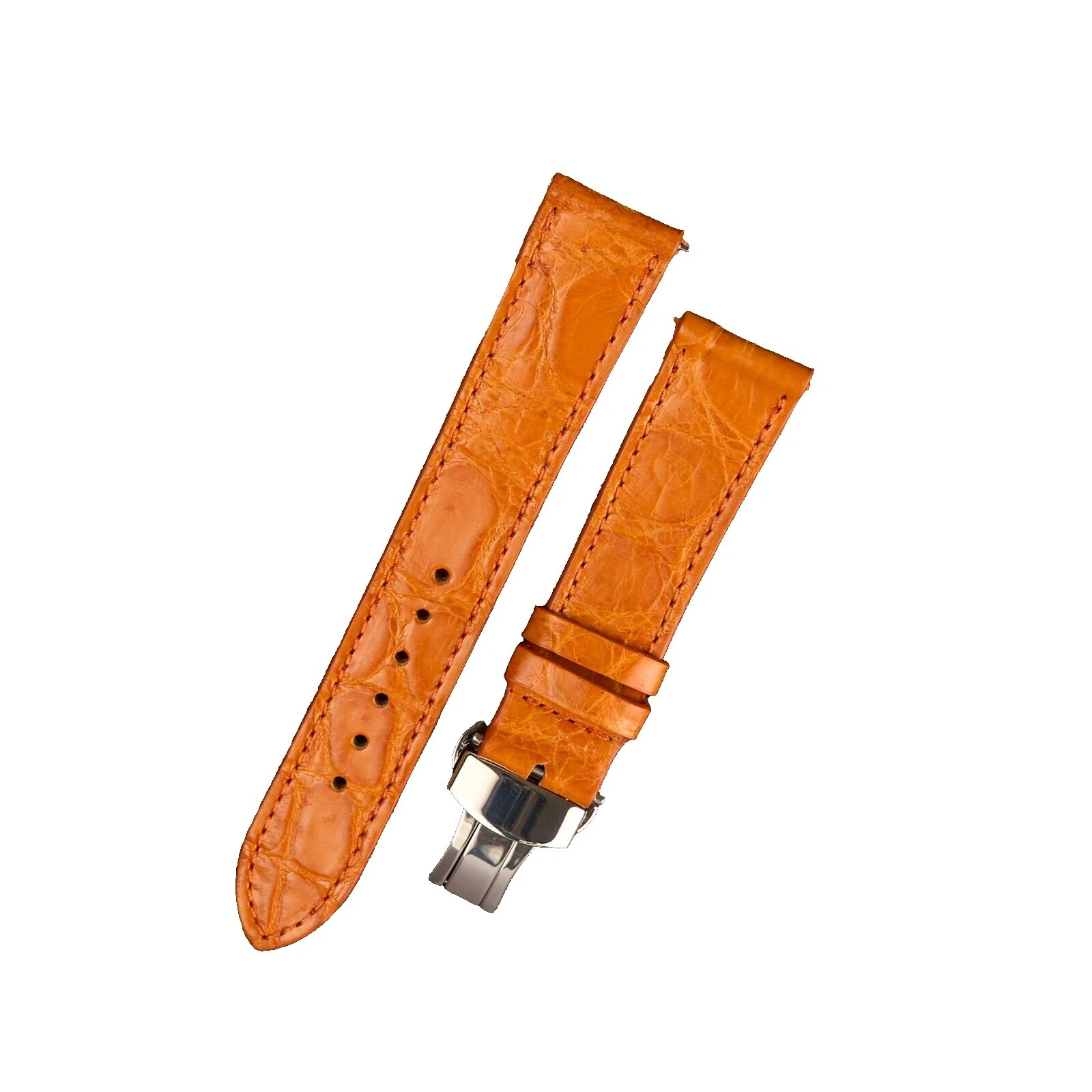 Крокодиловые кожаные наручные часы, ремешки