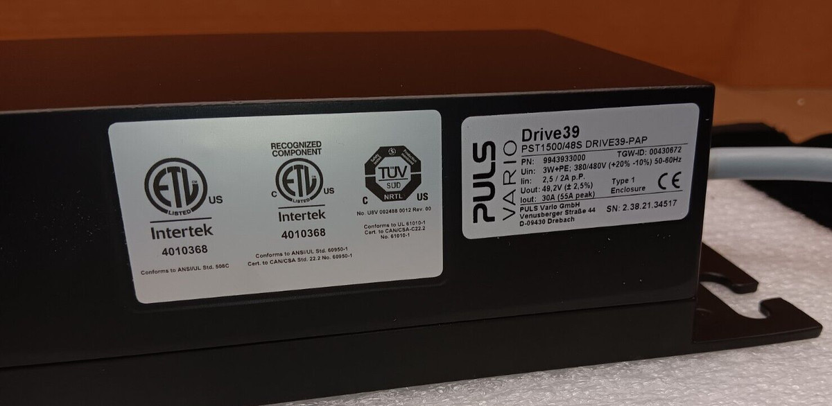 ebmpapst controller Drive 39 PST1500/48s 9943933000 | eBay