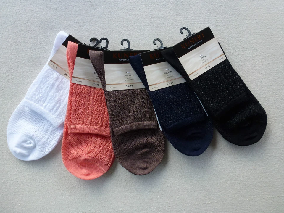 KUNERT Damen Socken FASHION Häkellook OKTOBERFEST DIRNDL Trachten 35-38 39-42  - Bild 1 von 1