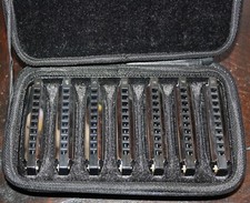 STAGG 7 Piece Blues Howlin Harp HARMONICA Set...