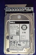 TMVN7 DELL 2TB 7.2K 12G SFF SAS ENT SED HDD 0TMVN7 ST2000NX0463 Dell caddy drive