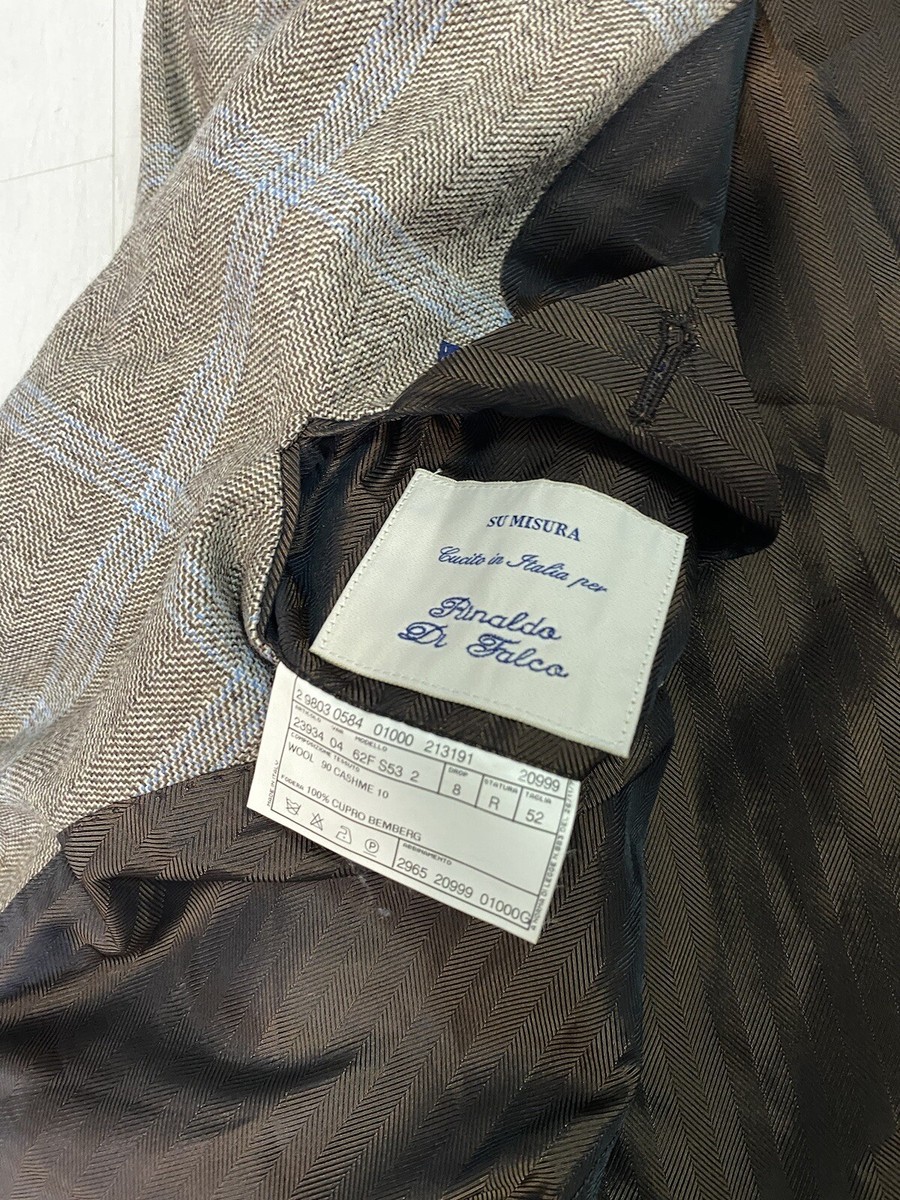 Pal Zileri Sartoriale Wool/Cashmere Check Beautiful Man's Blazer