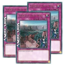 3x IMPERIAL IRON WALL (Muro Di Ferro Imperiale) Rara • MAZE EN065 • 1Ed • Yugioh