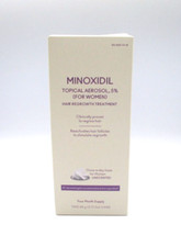 Minoxidil Topical Aerosol 5 For Women Hair Regrowth Treatment  2 x 2.11 oz 