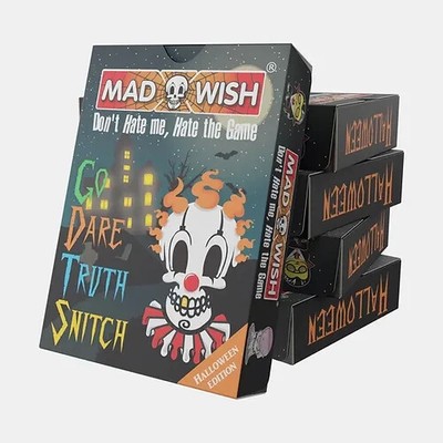 MadWish Halloween Playing Cards - Party Game