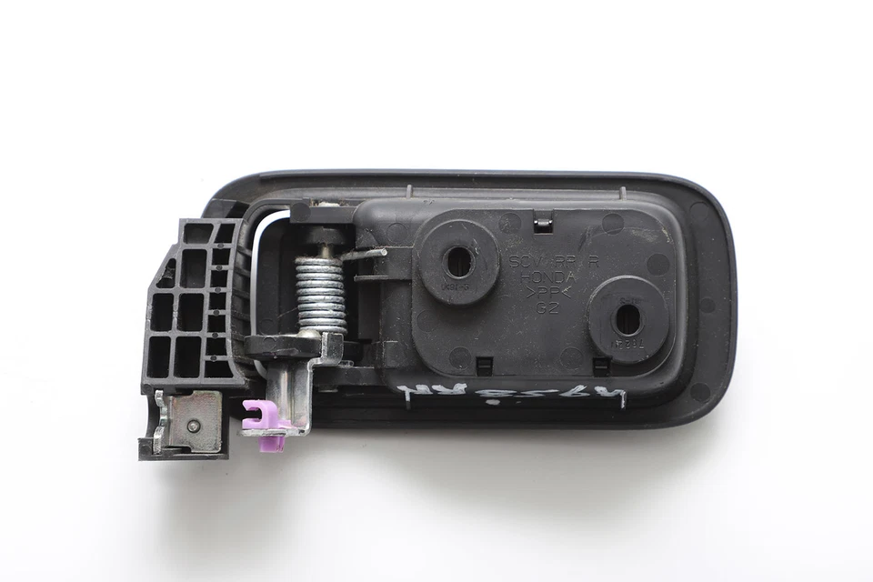 Manija de puerta interior trasera derecha Honda Element 03-11, negra, A958, OEM, 2003, 200 Foto 2 de 2