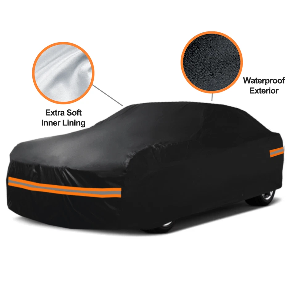 6 Layer CAR COVER & Cotton Zip CUSTOM For Mini Cooper 02-25 OUTDOOR All-Weather - Image 4 of 4