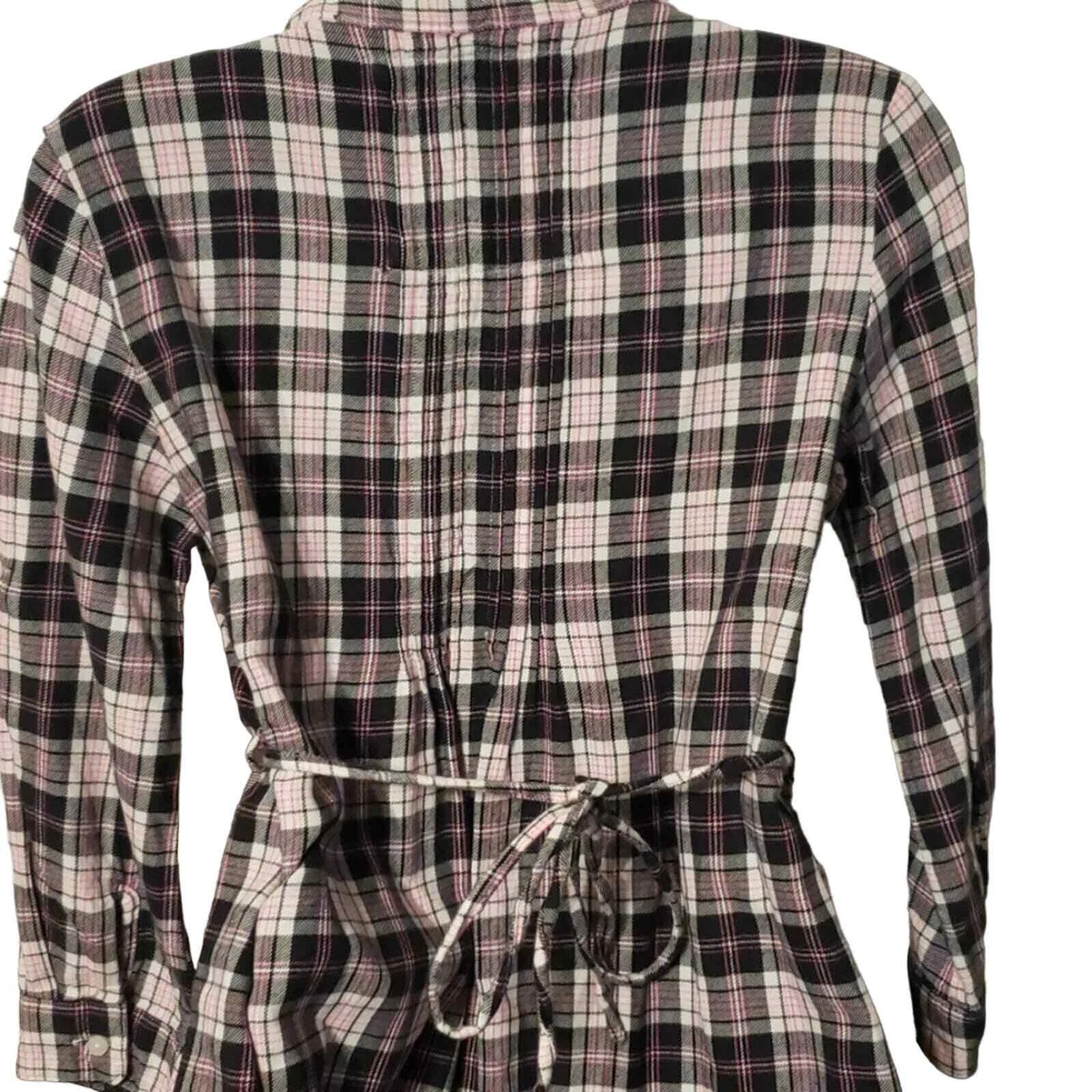 UNDERCOVER Abito a quadretti vintage rosa Victoria's Secret S