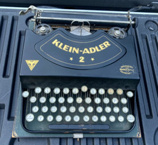 Rare  Klein Adler 2 Typewriter Vintage thumbnail