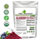 Organic Blueberry Extract Powder all size- Pure, Gluten Free, Non-GMO