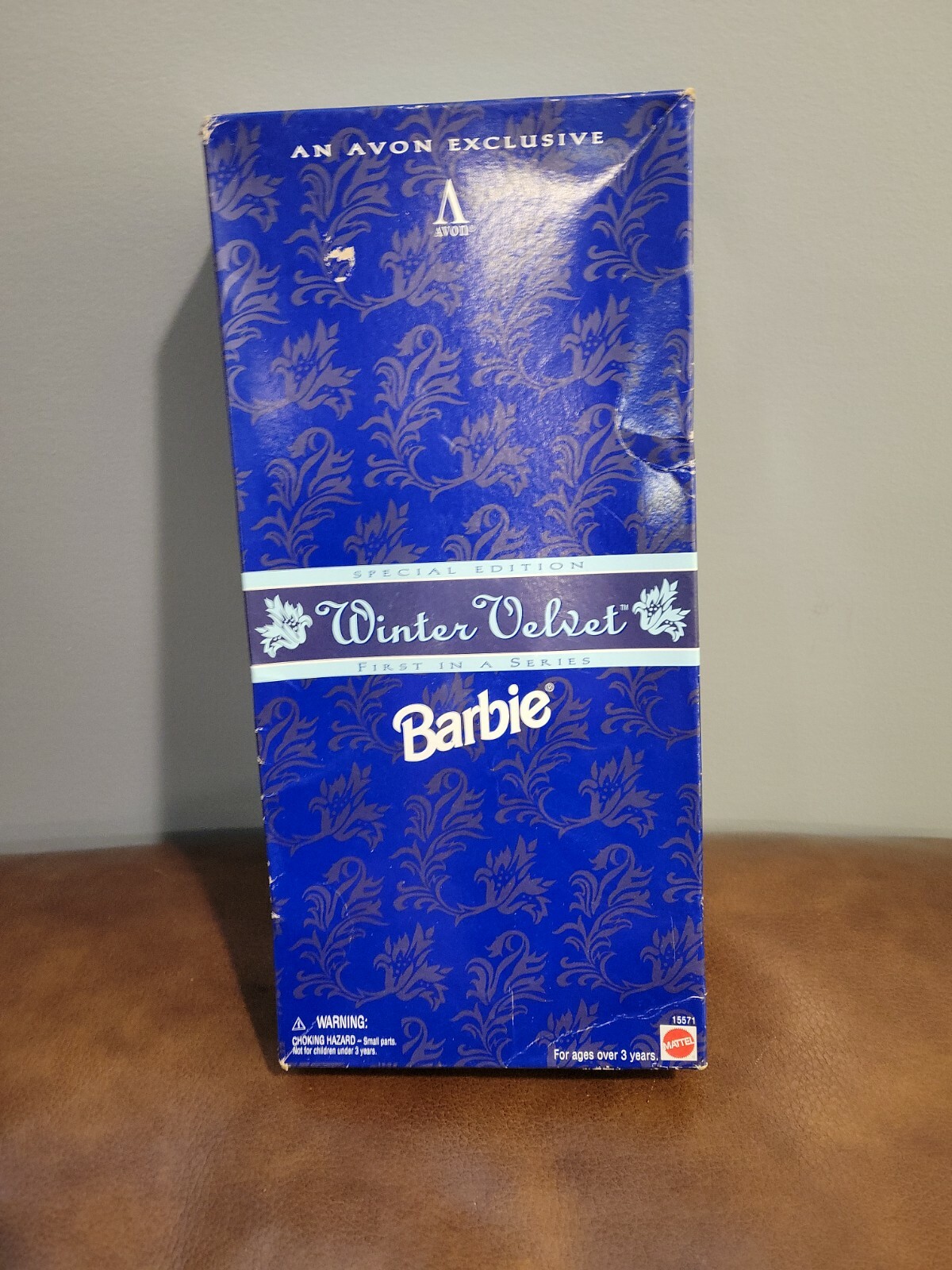 Vintage 1995 Winter Velvet Barbie Avon Exclusive First In A Series