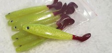 Lot of 9 Lures Yellow Glitter Red Tail 13 cm 20g NEW