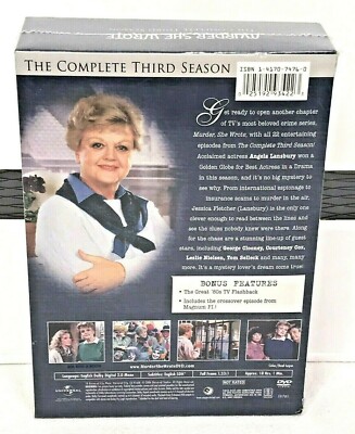 Murder She Wrote Complete Third Season 3 Angela Lansbury DVD Set