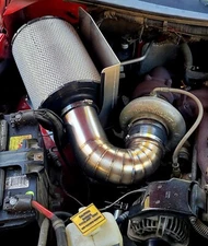 Intake Shield for 5.9L 12/24V Cummins Engines in 94-02 Ram 2500/3500 pickup