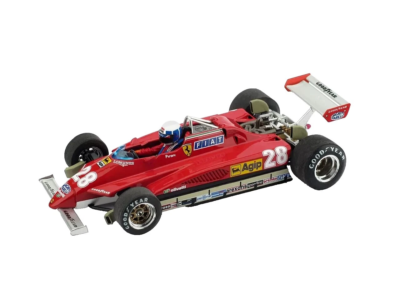 Resina Diecast coches de Fórmula 1 1982 año del vehículo