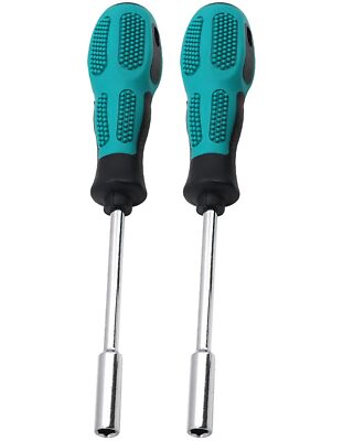 Bit Driver Handle,2 Pieces 1/4 inch Bit Driver Magnetic Screwdriver Bit Driver
