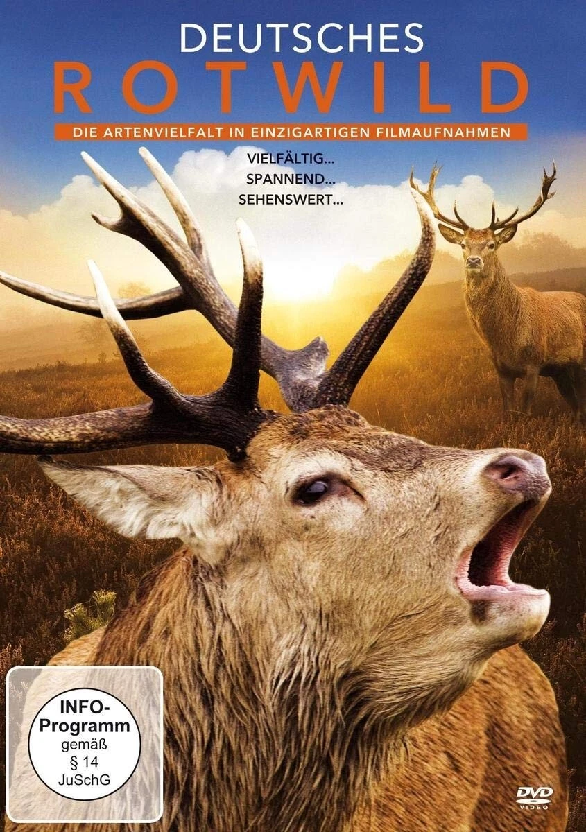 DEUTSCHES ROTWILD - DOKUMENTATION   DVD NEU OVP - Bild 1 von 1