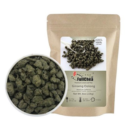 FullChea - Ginseng Oolong Tea - Oolong Tea Loose Leaf - Imperial Ginseng Tea - N