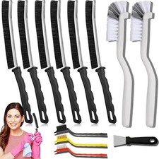 High-Quality Crevice Brushes for Bathroom, Kitchen, and Tight Spaces - 6 Pack
