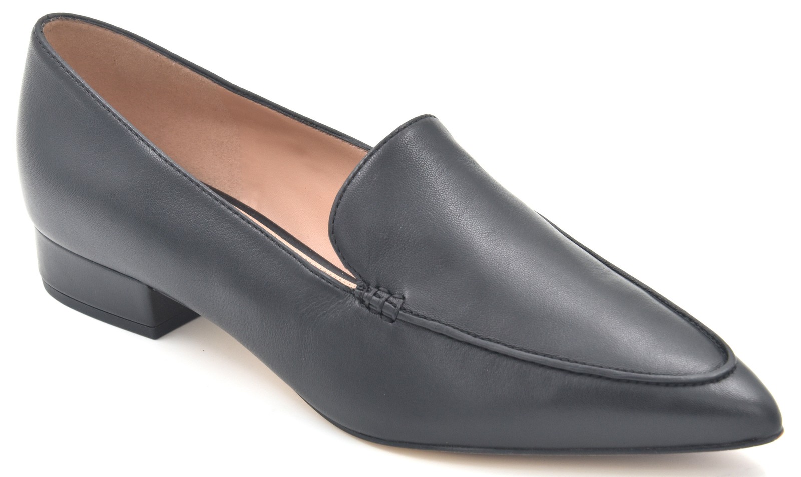 Cole Haan Women's Valentina Pointed Toe Block Heel Loafers W31742