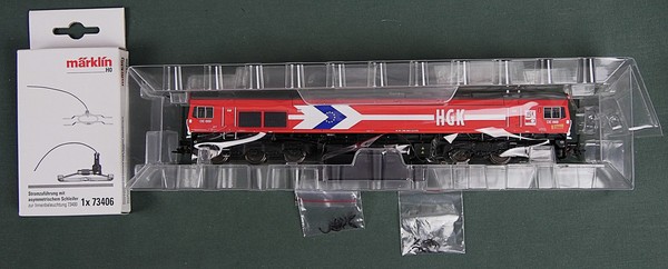 Märklin H0 39060 Diesellokomotive Class 66 Der HGK Wechselstrom Sound DCC Mfx+-image