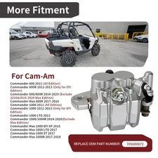 705600872 for Can-Am Rear Brake Caliper Commander 800 800R 1000 1000R Max 11-20