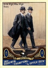 2011 Upper Deck Goodwin Champions #169 Orville Wright / Wilbur Wright SP