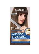 Kativa Brazilian Straightening Brunette Kit for Straighter, Softer and Shinier