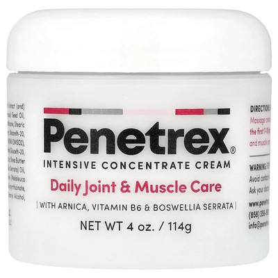 Intensive Concentrate Cream, Daily Joint & Muscle Care, 4 oz (114 g)