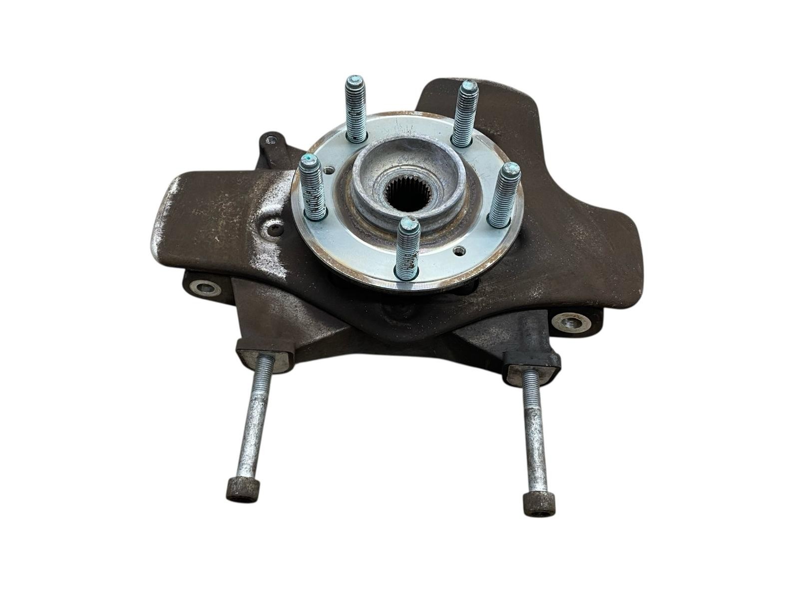 2015 ASTON MARTIN RAPIDE LEFT REAR SPINDLE KNUCKLE WHEEL BEARING HUB *55K MILES*