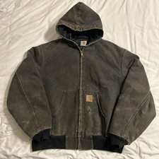 Vintage 90s Carhartt J06 ONX active Jacket Nylon Quilt Lined Made In USA