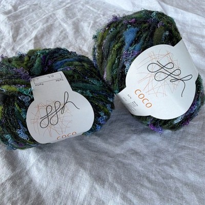 ggh Coco Yarn LOT (2) same date lot color #05 DL# 41  Wool blend new