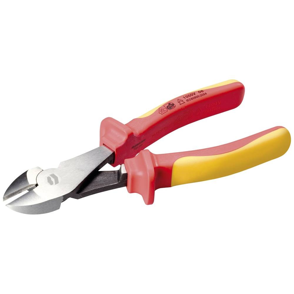 Pince coupante diagonale TOOLCRAFT TO-8096811 outillage électricien isolé VDE gaine bicolore