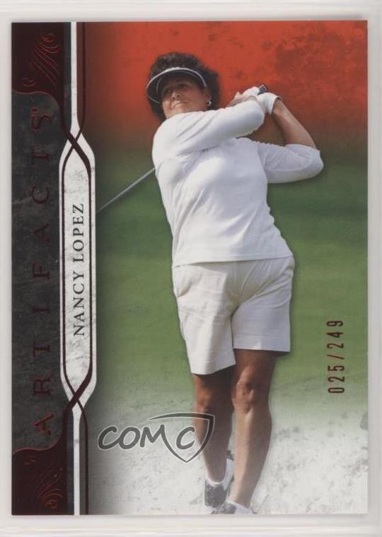 2021 Upper Deck Artifacts Red 25/249 Nancy Lopez #3 11q6