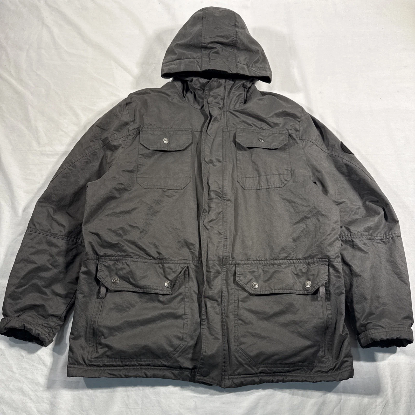 Gerry Faux Fur Fleece Lined Hooded Jacket Men’s XL