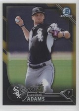 2016 Bowman Chrome Prospects Black & Gold Refractor Spencer Adams #BCP190 fm0