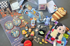 Large Lot of Disney Collectables Wishables Doorables Pins Jewelry