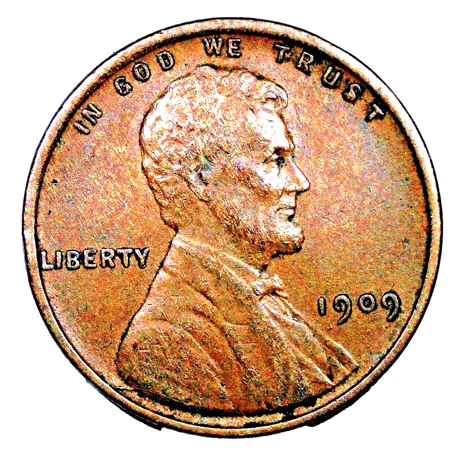 1909-VDB ***Lincoln Wheat Penny ***Nice Detailed 1c (117 years old ...